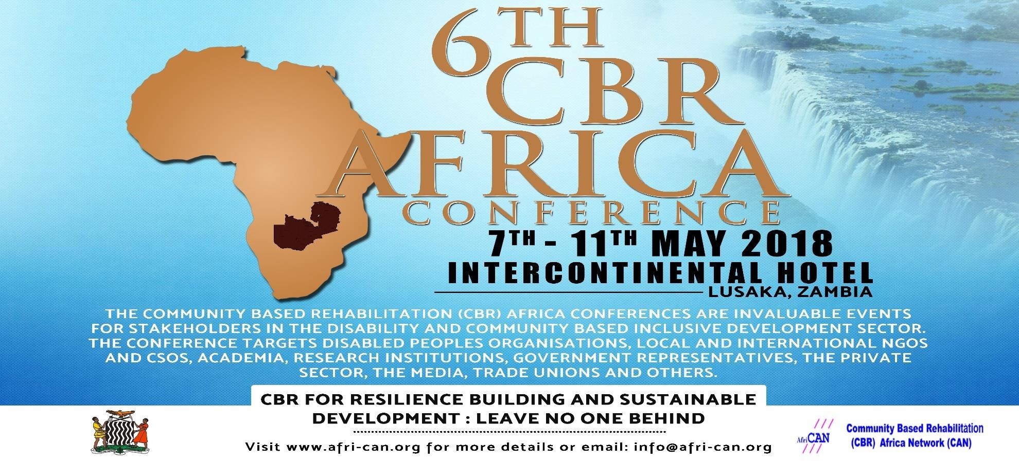 The Sixth CBR Africa Conference: Zambia 2018