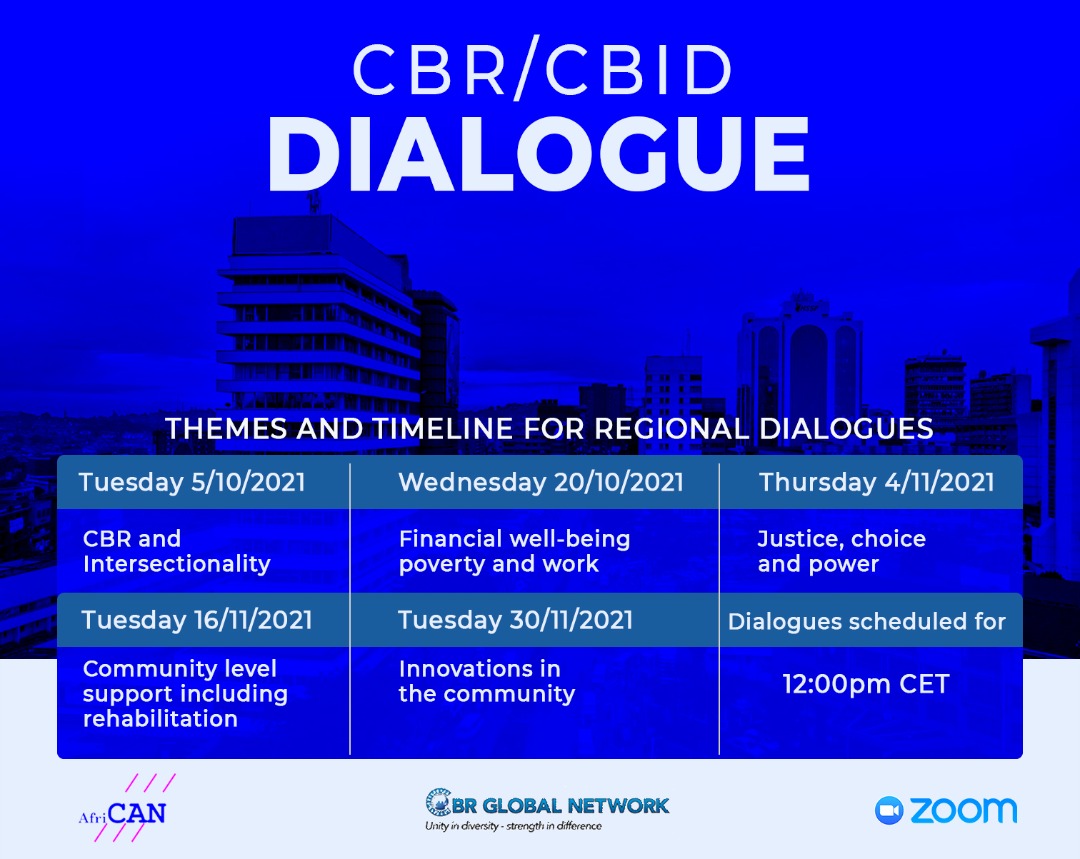 TIME LINE FOR THE CGN REGIONAL DIALOGUES
