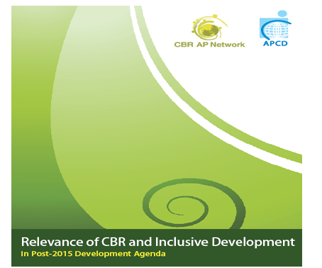 Relevance of CBR and Inclusive Development in Post-2015 Development Agenda