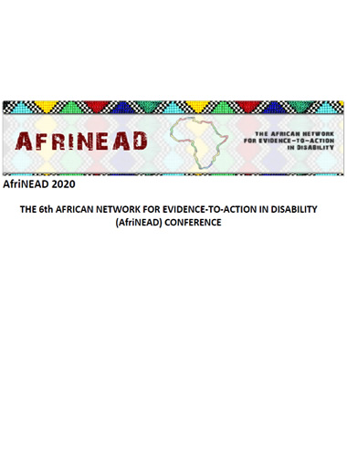 The 6th African Network for Evidence to Action in Disability AfriNEAD Conference