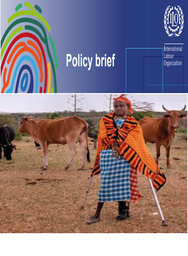 Persons with disabilities in a just transition to a low-carbon economy