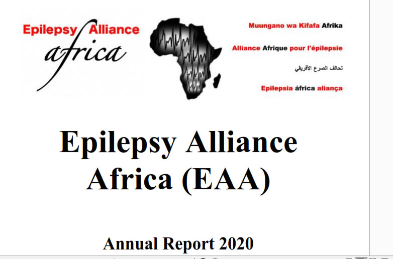 Epilepsy Alliance Africa (EAA) Annual Report 2020