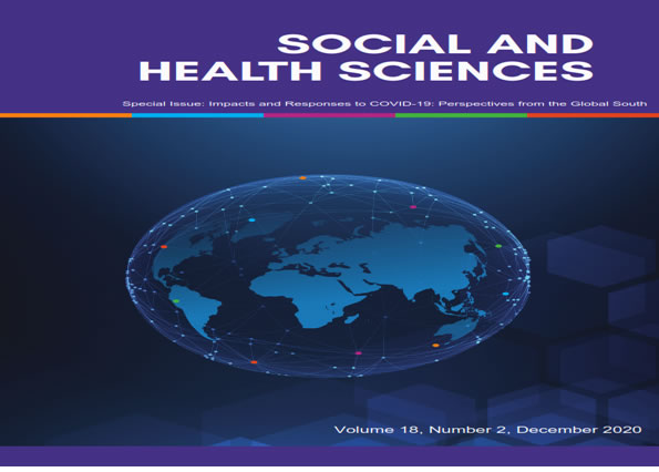 Social and Health Sciences , Special issues: Impacts and Responses to COVID19