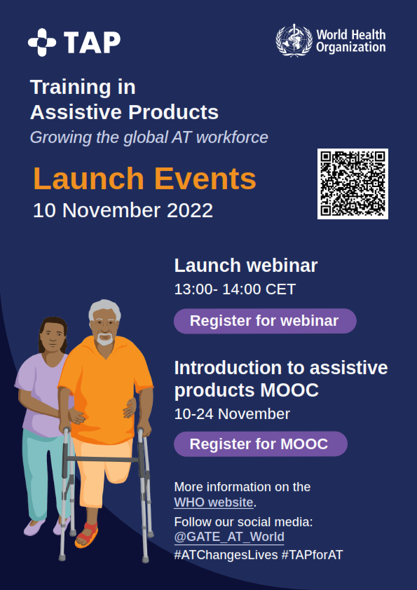 Training in Assistive Products -Launch Events – 10 November 2022