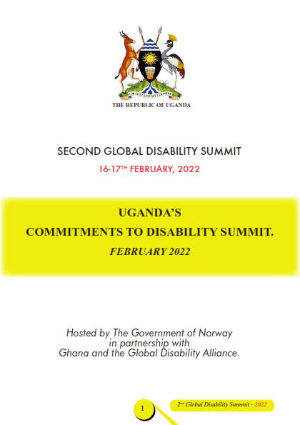 SECOND GLOBAL DISABILITY SUMMIT 16-17TH FEBRUARY, 2022