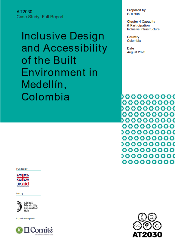 Inclusive Design and Accessibility of the Built Environment in Medellín,Colombia