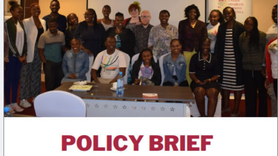 UNITED DISABLED PERSONS OF KENYA-POLICY BRIEF