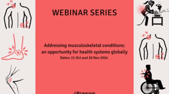 Addressing musculoskeletal conditions: an opportunity for health systems globally