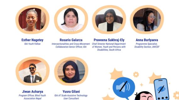 Join the IDA Youth Committee for a conversation on how young people are shaping a future where digital innovation is inclusive and accessible