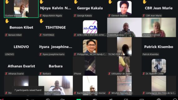 CBR/CBID Network Formation Training! A huge thank you to all participants from Africa & beyond