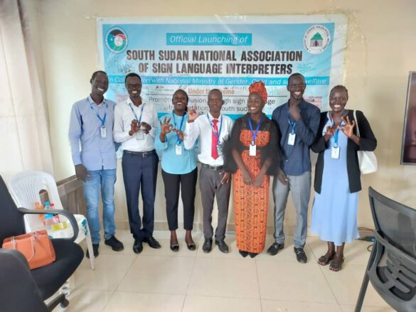 Launch of South Sudan National Association of Sign lauguage Interpreters